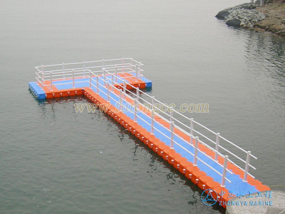 千岛湖开元度假区t型水上延伸平台-浮动码头-浙江中亚实业有限公司
