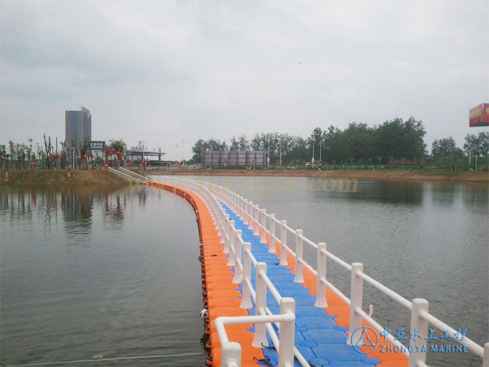 Shangqiu China Huaiyuan Floating Bridge